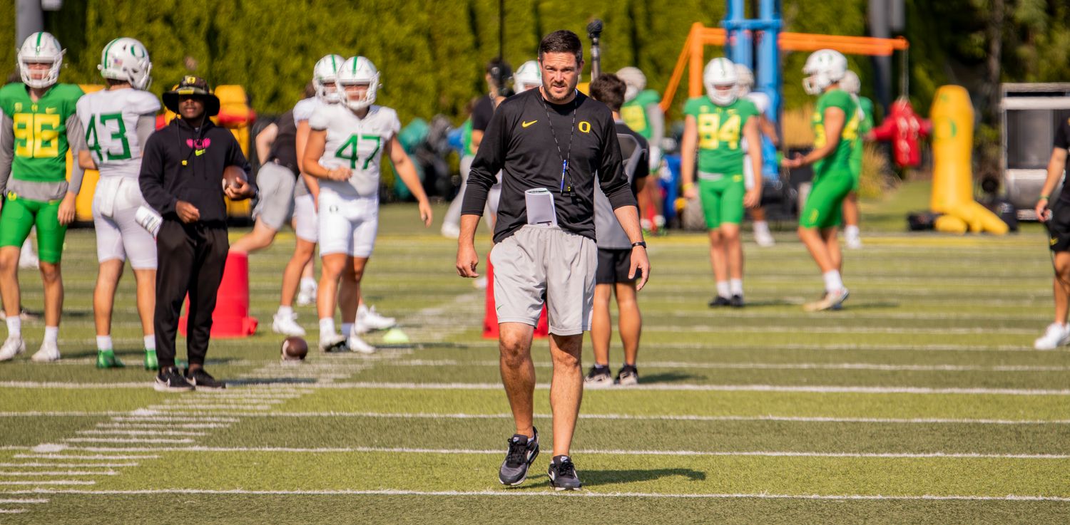 Dan Lanning Oregon Fall Camp 2023